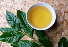 Cách để loại bỏ tóc dầu, trị tóc nhờn hiệu quả nuoc-che-xanh