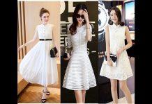 Những mẫu đầm xòe tiệc cưới tuyệt đẹp cho chị em mau-dam-xoe-tiec-cuoi