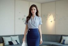 Các mẫu áo thời trang công sở dành cho chị em U30+ thêm trẻ trung Các mẫu áo thời trang công sở dành cho chị em U30 12