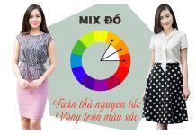 Cách phối màu sắc trang phục chuẩn theo bảng màu thời trang cho chị em U30 phối màu sắc trang phục chuẩn theo bảng màu thời trang 01
