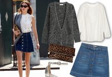 Chân váy Jean: 15 cách phối đồ với chân váy Jean ôm cực chất Chân váy Jean (bò) ôm cực chất