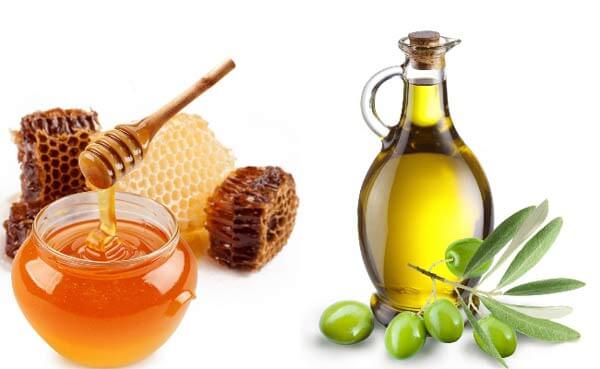 Dầu olive và mật ong chống viêm 
