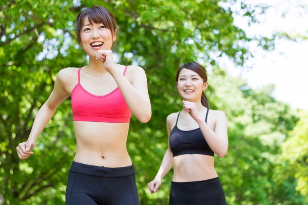 Luyện tập thể dục đều đặn là cách người Nhật sử dụng để giảm cân sau sinh