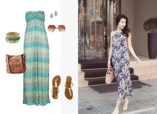 Cách phối phụ kiện với đầm maxi “nhỏ mà có võ” cho vẻ đẹp hoàn hảo cach phoi phu kien voi dam maxi7