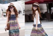 Chân ngắn mặc váy maxi thì có sao, vẫn xinh yêu chẳng kém gì chân dài váy maxi cho nàng chân ngắn