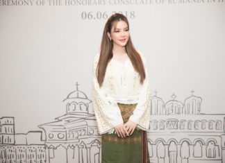 Lý Nhã Kỳ trẻ trung như thiếu nữ 18 khi diện trang phục truyền thống của Ru-ma-ni Lý Nhã Kỳ