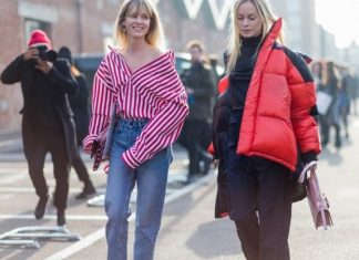 Cách phối đồ với áo sơ mi form rộng cho nàng xinh tươi như gái Hàn Áo spw mi dáng rộng với quần jean xuông