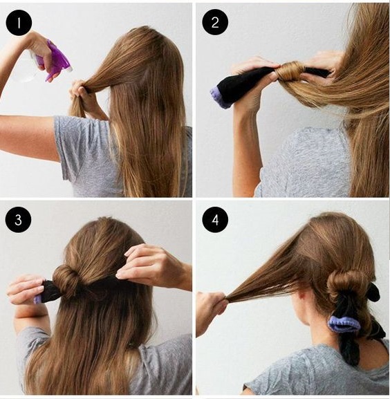 cách làm tóc xoăn đuôi