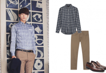 Cách phối đồ với áo sơ mi caro nam cá tính mạnh mẽ nhất Cách phối đồ với áo sơ mi caro nam : dùng với quần kaki