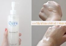 Hướng dẫn cách sử dụng kem tẩy da chết Cure, ai nên sử dụng tẩy da chết Cure cách dùng kem tẩy da chết cure