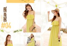 Những kiểu đầm Maxi đi biển cách điệu mới lạ xinh xắn Áo maxi cách điệu cúp ngực