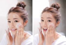 13 cách làm sạch da mặt sâu nguyên liệu tự nhiên Sử dụng sữa rửa mặt làm sạch da