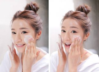 13 cách làm sạch da mặt sâu nguyên liệu tự nhiên Sử dụng sữa rửa mặt làm sạch da