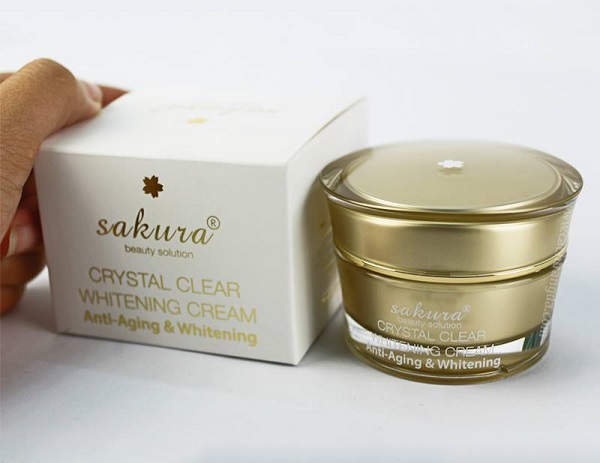 Kem chống lão hóa da tuổi 25 - Sakura Anti-Aging & Whitening Cream