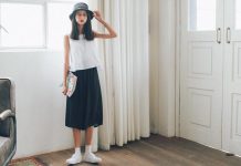 13 cách phối đồ với chân váy dài cực đẹp và trẻ trung 13 cách phối đồ với chân váy dài cực đẹp và trẻ trung