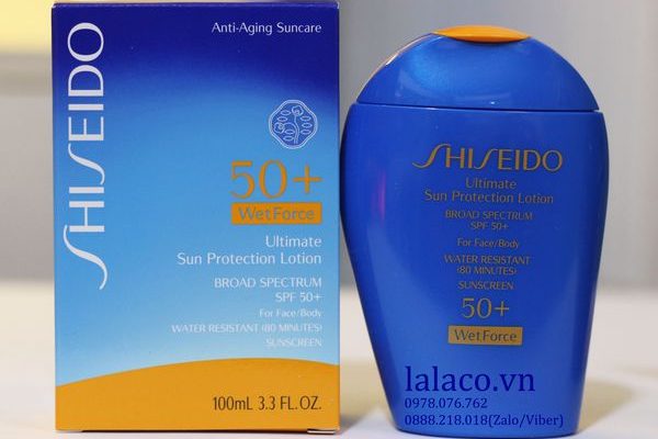 kem chống nắng shiseido Nhật Bản