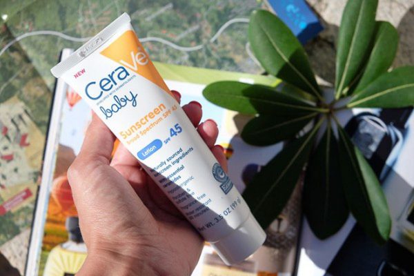 Kem chống nắng vật lý Cerave Baby Sunscreen Lotion SPF 45