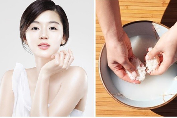 Cách làm trắng da tự nhiên với nước vo gạo