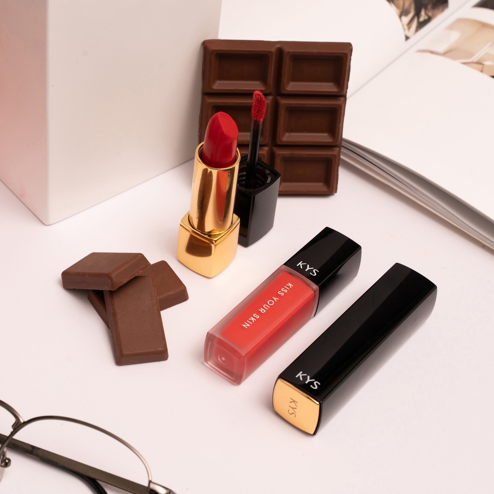 KYS Chocolate lipsticks