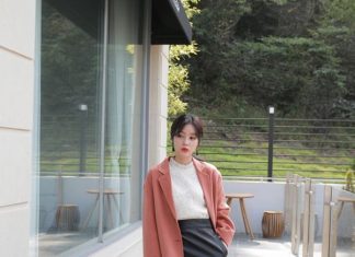Áo khoác dạ Hàn Quốc và những công thức mix đồ chuẩn và chất