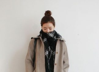 Mix đồ vừa ấm vừa xinh đẹp cùng áo lạnh Hàn Quốc