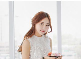 Kiểu áo sơ mi nữ công sở dài tay Hàn Quốc xuân hè 2021