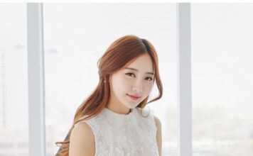 Kiểu áo sơ mi nữ công sở dài tay Hàn Quốc xuân hè 2021