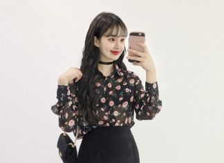 Những mẫu váy đầm dự tiệc Hàn Quốc dễ thương nhất 2021