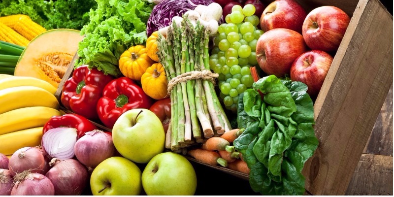 Ăn nhiều rau xanh và hoa quả không chỉ giúp giảm cân mà còn làm đẹp da