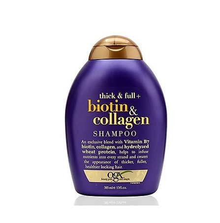 Dầu Gội Biotin màu tím- Biotin & Collagen OGX Shampo