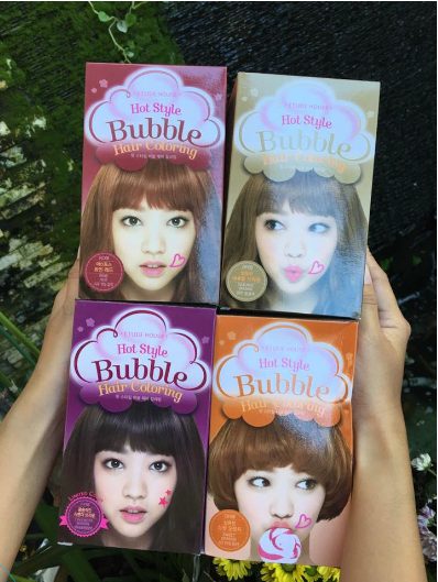 Dầu gội nhuộm tóc Etude House Hot Style Bubble Hair Coloring