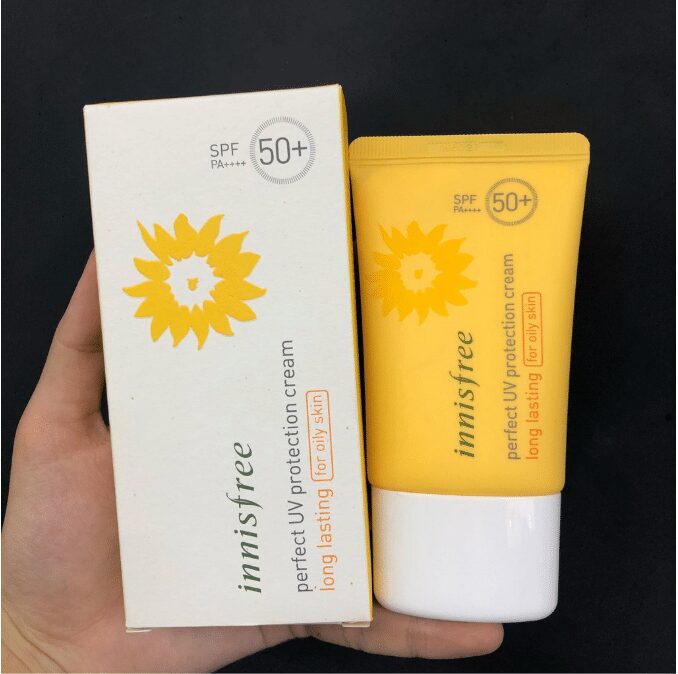 Kem chống nắng Innisfree Perfect UV Protection Cream Long Lasting SPF50+ PA+++