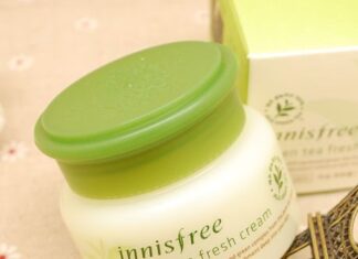 12 loại kem dưỡng ẩm chất lượng tốt mà chị em nên dùng Kem dưỡng ẩm cho da khô Innisfree Green Tea Fresh Cream