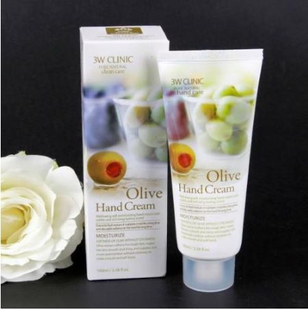 Kem dưỡng da tay Olive 3W Clinic Hand Cream